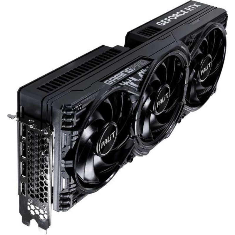Видеокарта PALIT RTX5080 GAMINGPRO OC 16GB GDDR7 256bit 3-DP HDMI NE75080S19T2-GB2031A/mouse pad/sticker