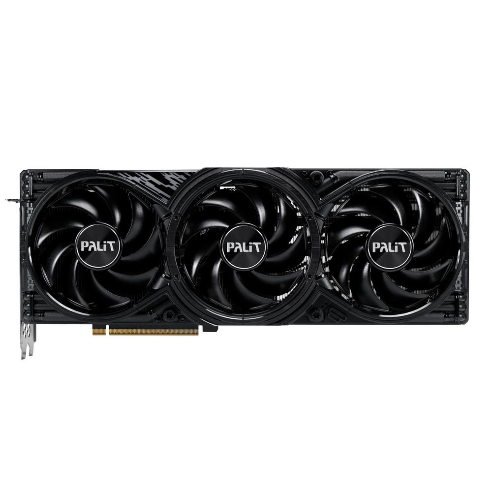 Видеокарта PALIT RTX5080 GAMINGPRO OC 16GB GDDR7 256bit 3-DP HDMI NE75080S19T2-GB2031A/mouse pad/sticker