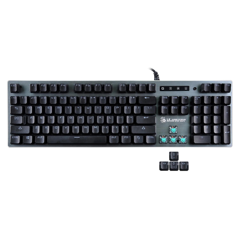 A4Tech B765 GREY/NEON (GREEN SWITCH)
