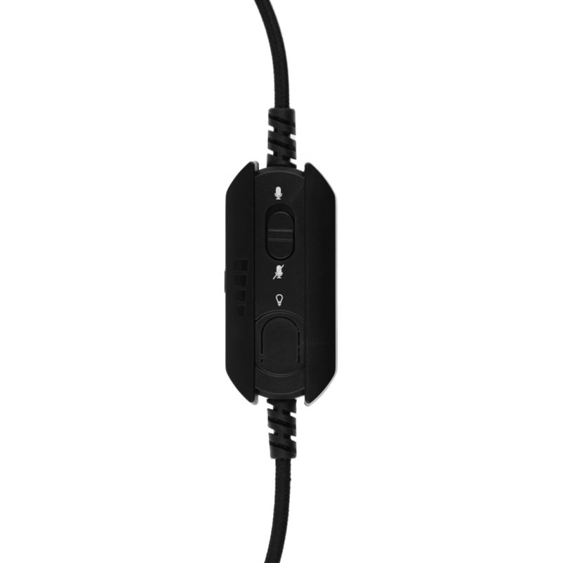 Наушники с микрофоном A4Tech Bloody G570 черный/серый 2м мониторные USB оголовье (G570 (BLACK+GREY) USB)