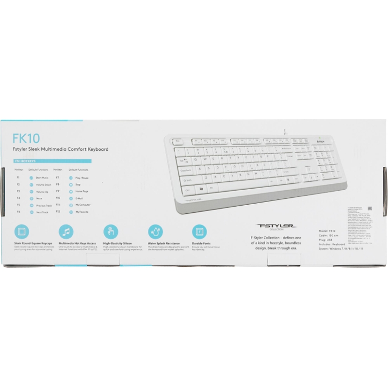 A4Tech FK10 WHITE