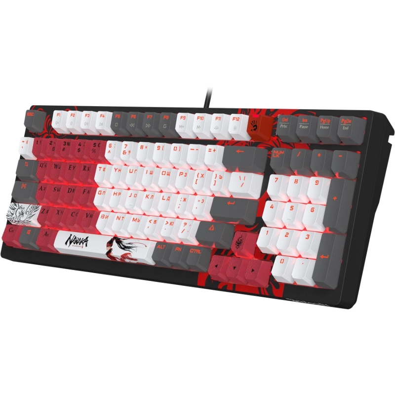 A4Tech S98 NARAKA BLMS RED PLUS
