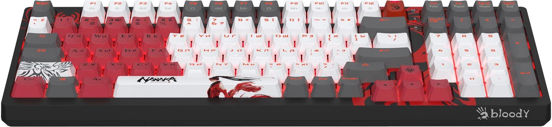 A4Tech S98 NARAKA BLMS RED PLUS