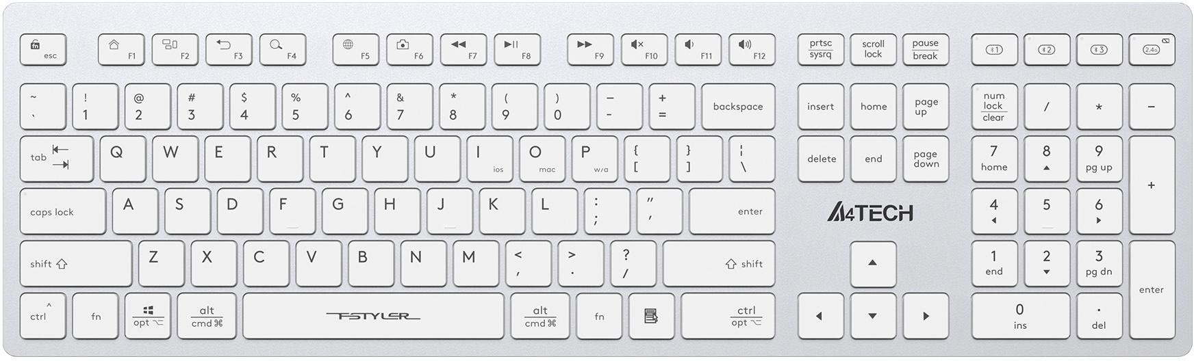 A4Tech FBX50C WHITE