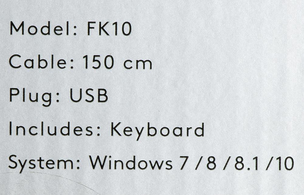 A4Tech FK10 ORANGE