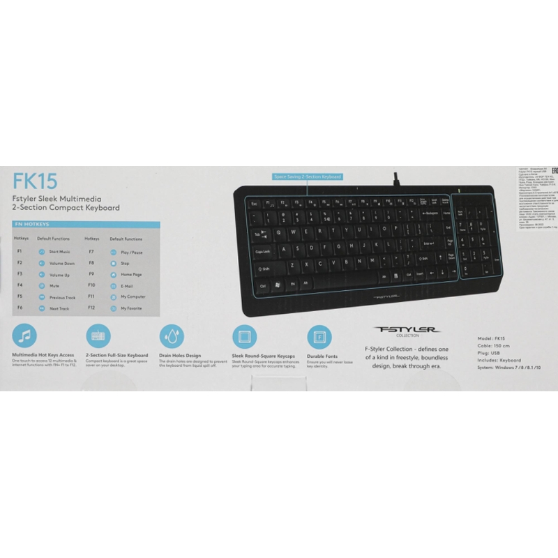 A4Tech FK15 BLACK