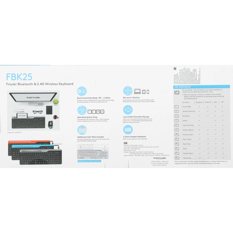 A4Tech FBK25 BLACK