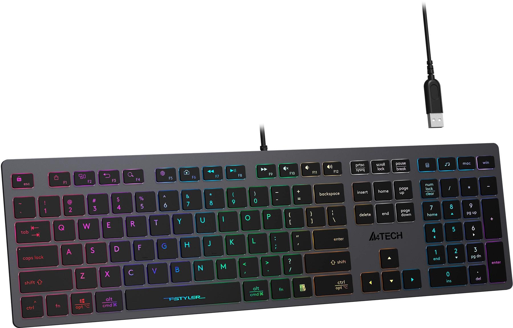A4Tech FX60H GREY/NEON