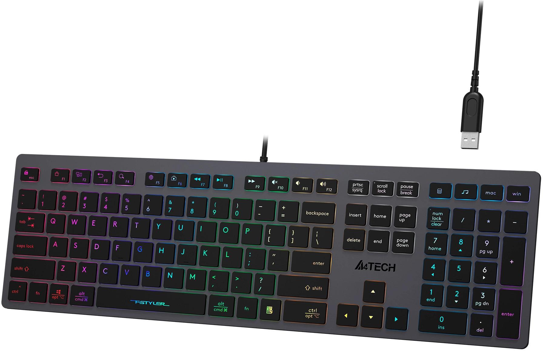 A4Tech FX60H GREY/NEON