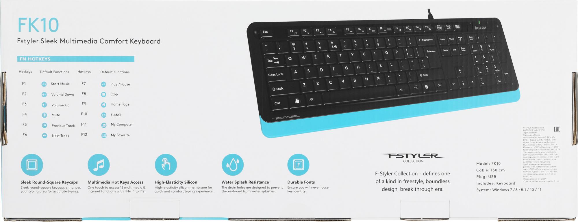 A4Tech FK10 BLUE