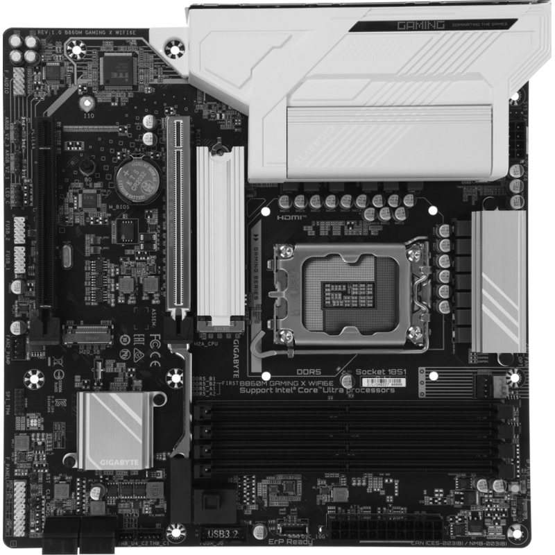 Gigabyte B860M GAMING X WIFI6E