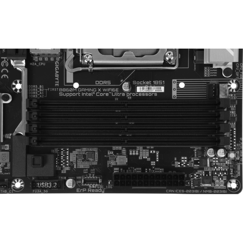 Gigabyte B860M GAMING X WIFI6E