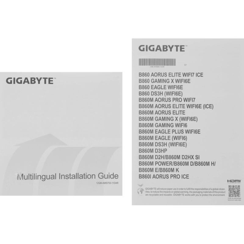 Gigabyte B860M GAMING X WIFI6E
