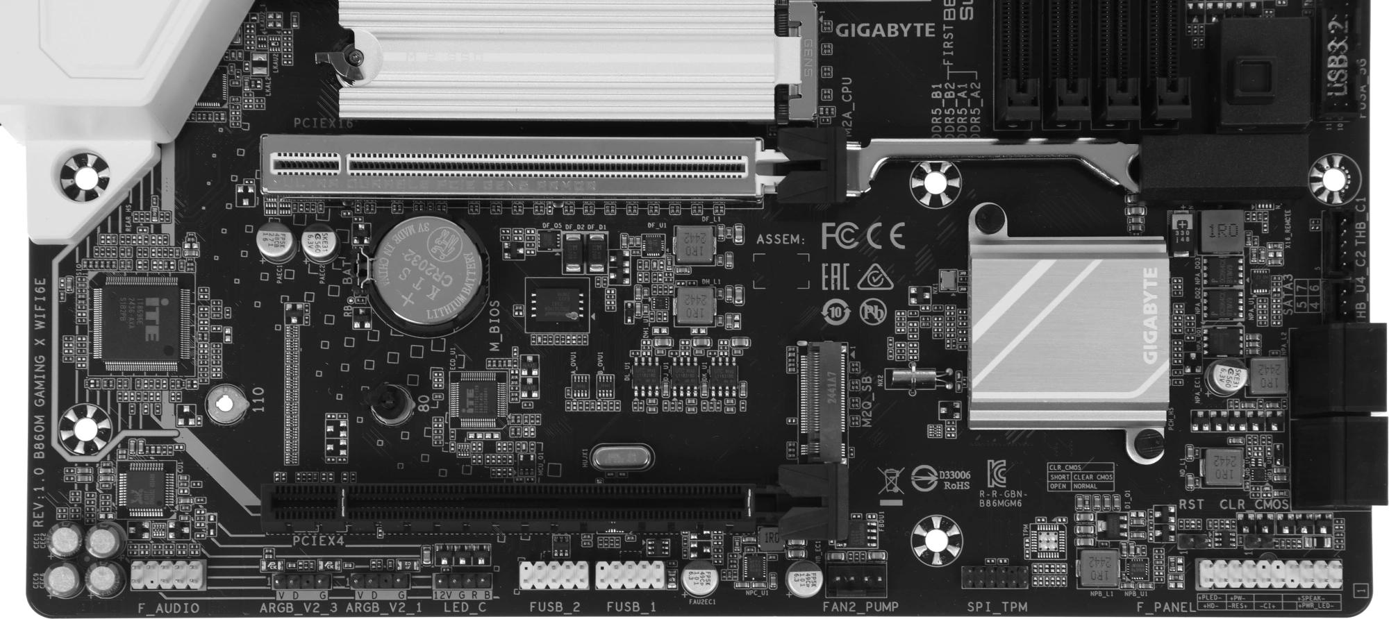 Gigabyte B860M GAMING X WIFI6E