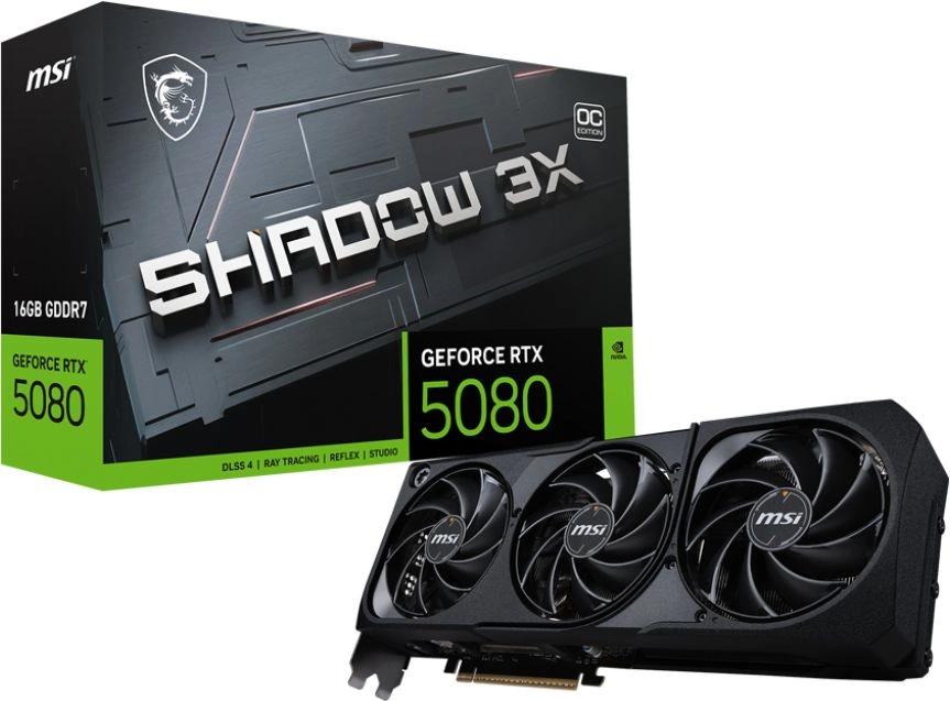 MSI RTX 5080 16G SHADOW 3X OC