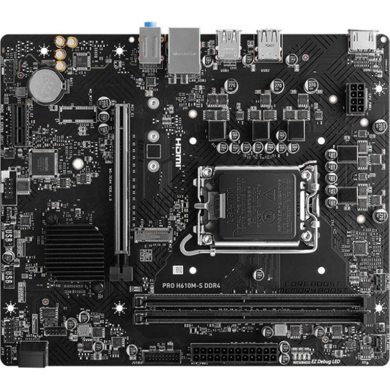 MSI PRO H610M-S DDR4