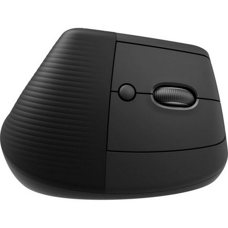 Logitech Wireless Mouse LIFT Vertical Ergonomic, Bluetooth, 2.4GHz (Bolt USB receiver), Black, CN, [910-006485]