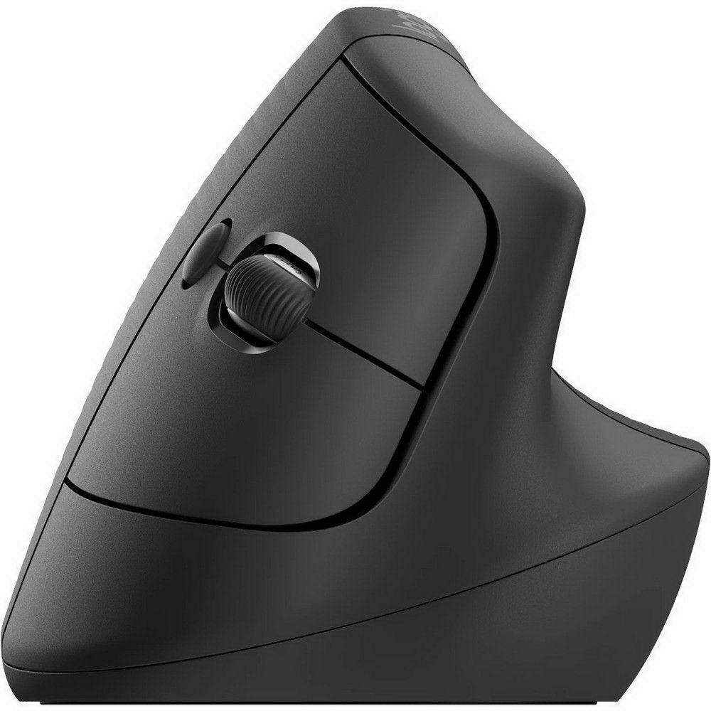 Logitech Wireless Mouse LIFT Vertical Ergonomic, Bluetooth, 2.4GHz (Bolt USB receiver), Black, CN, [910-006485]