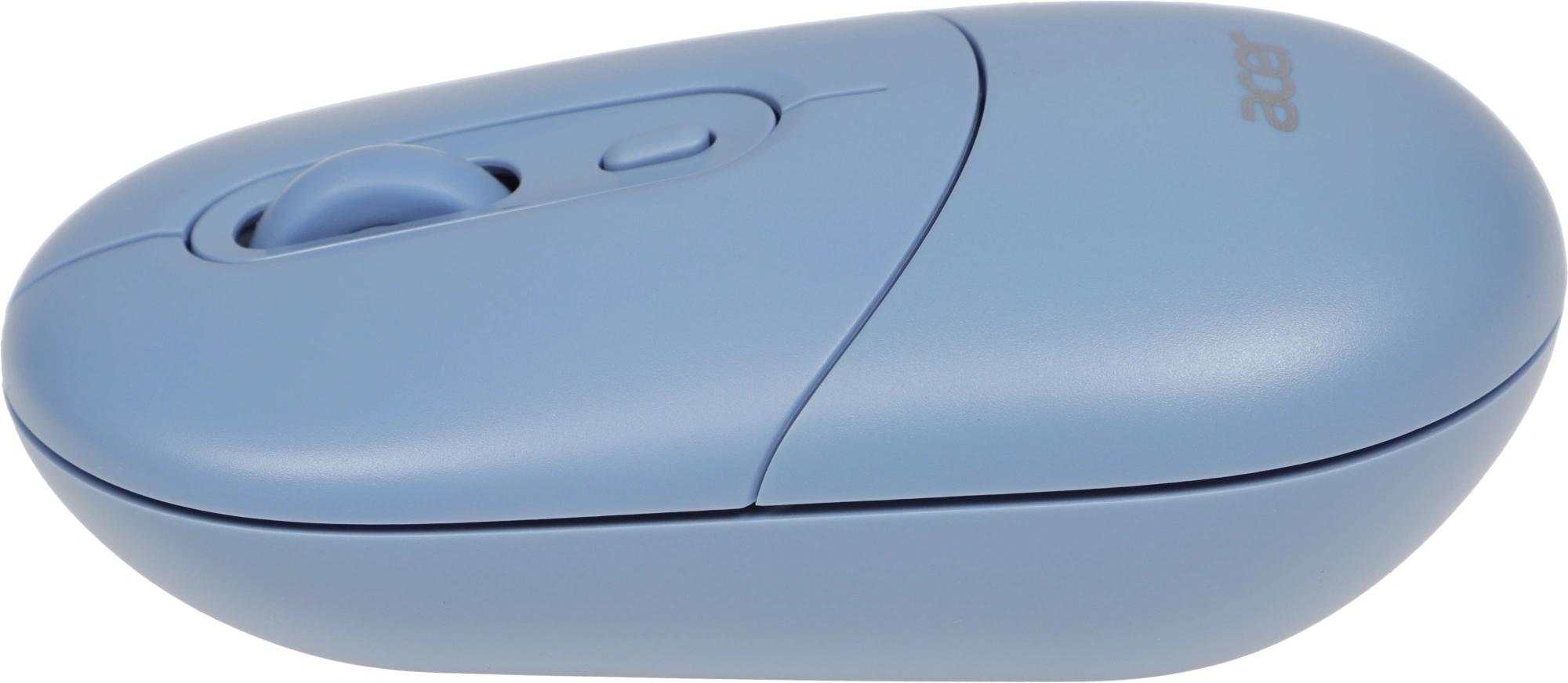 Acer OMR301 [ZL.MCECC.01S] синий оптическая (1600dpi) беспроводная BT/Radio USB (4but)