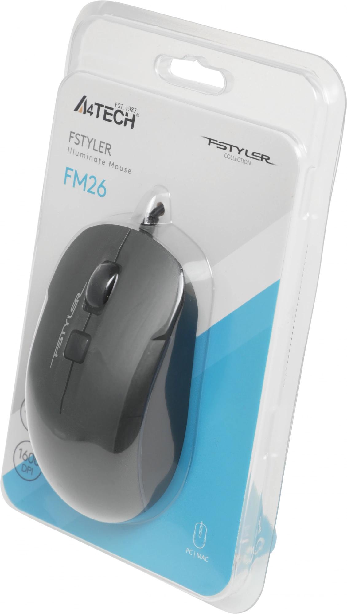 A4Tech FM26 USB (SMOKY GREY)