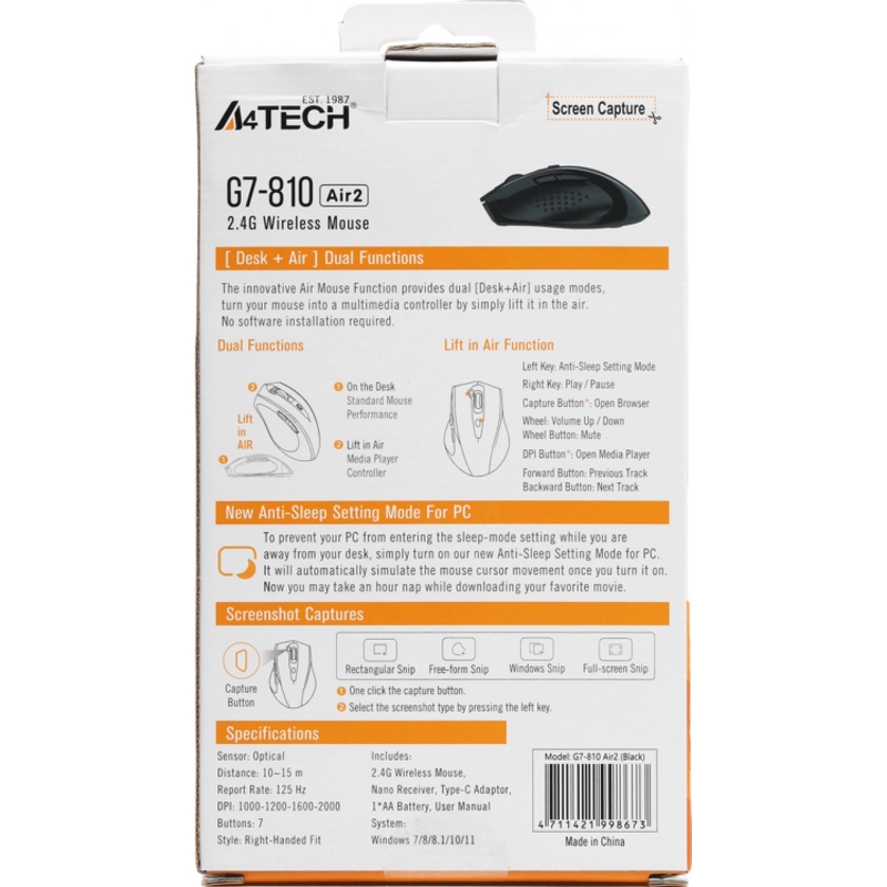 A4Tech G7-810 AIR2