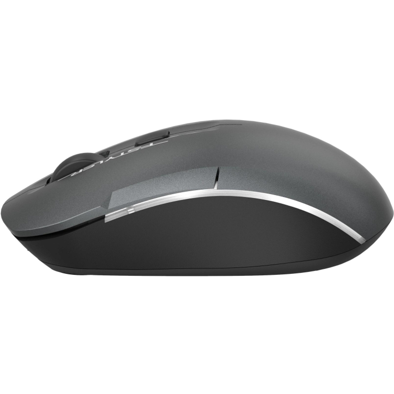 Мышь Wireless A4Tech Fstyler FB26CS Air2 серая/черная, оптическая (2000dpi), BT/Radio, USB, для ноутбука, (4but) (2011600)