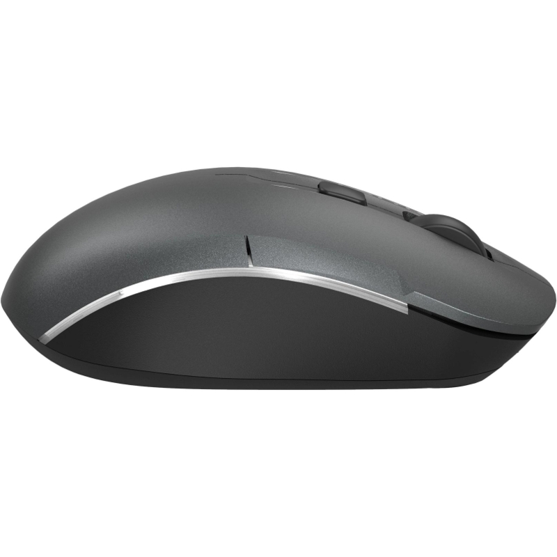 Мышь Wireless A4Tech Fstyler FB26CS Air2 серая/черная, оптическая (2000dpi), BT/Radio, USB, для ноутбука, (4but) (2011600)