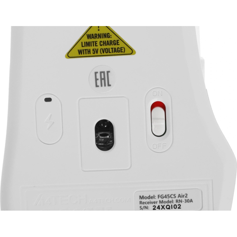 A4Tech FG45CS AIR2 USB (SILVER WHITE)