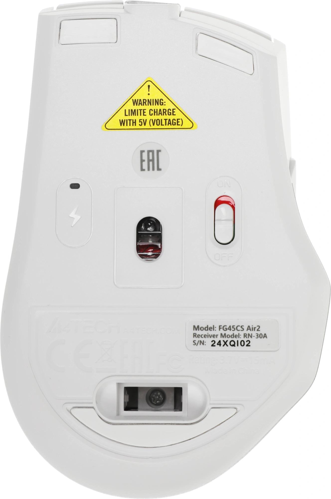 A4Tech FG45CS AIR2 USB (SILVER WHITE)
