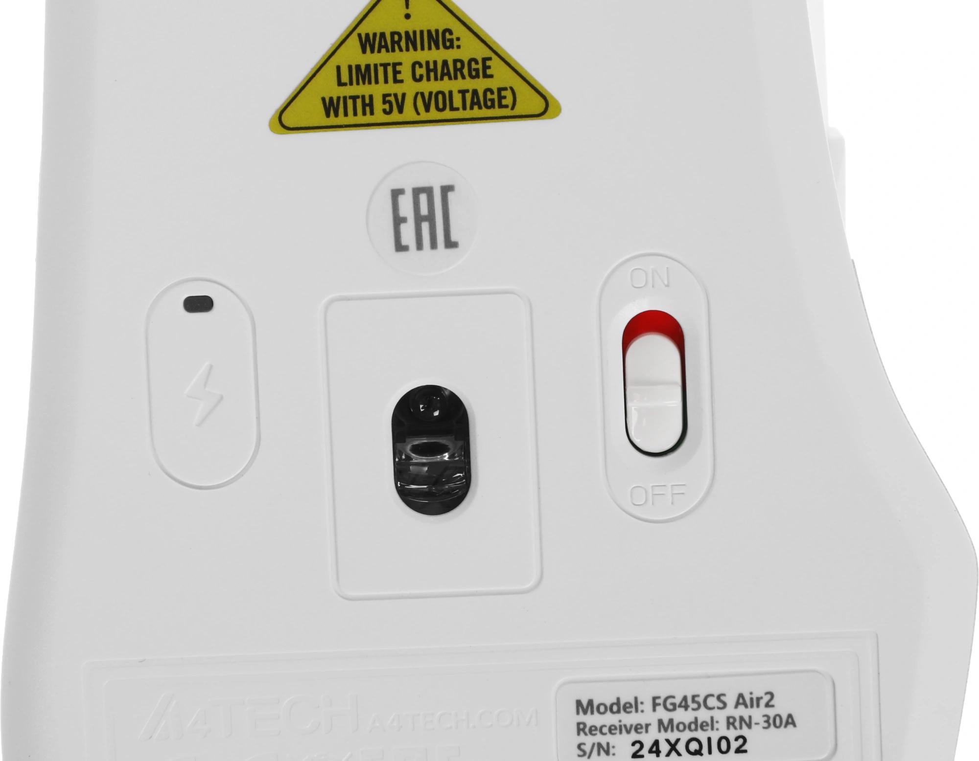 A4Tech FG45CS AIR2 USB (SILVER WHITE)