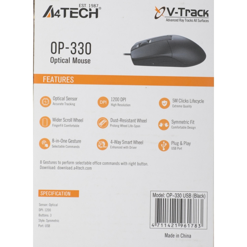 A4Tech OP-330 (BLACK)