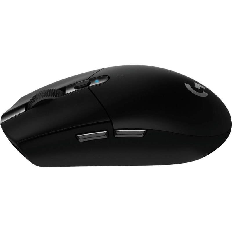 910-005284/910-005286 Logitech G304 Lightspeed мышь оптическая (12000dpi), беспроводная, черный USB (5but)