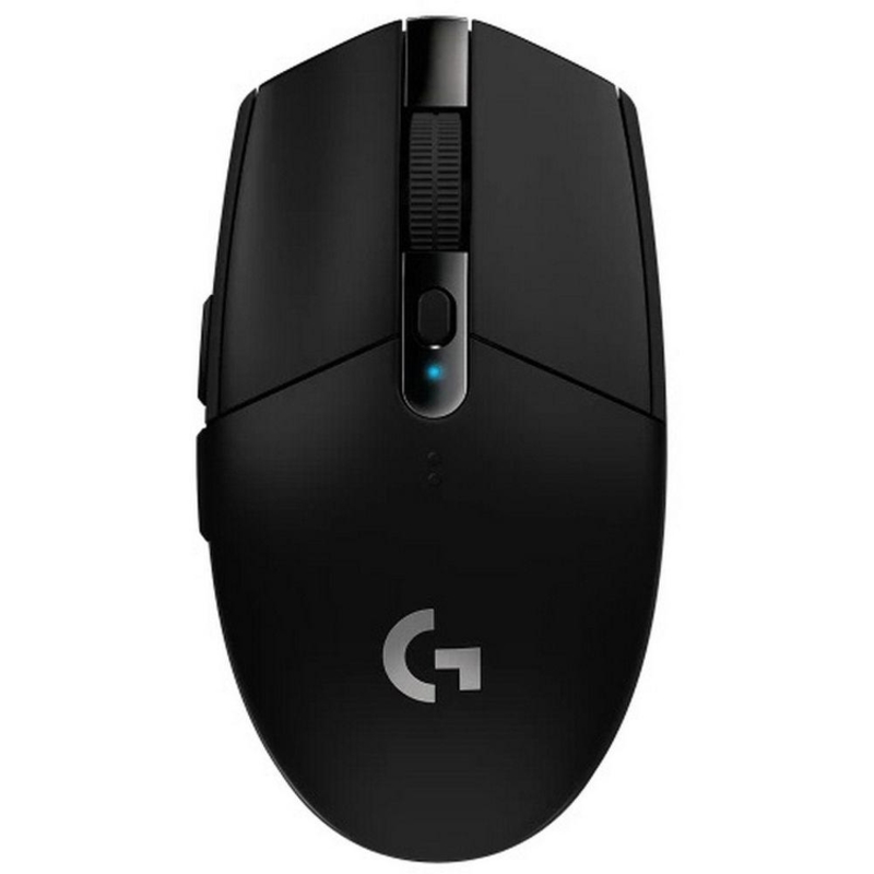 910-005284/910-005286 Logitech G304 Lightspeed мышь оптическая (12000dpi), беспроводная, черный USB (5but)