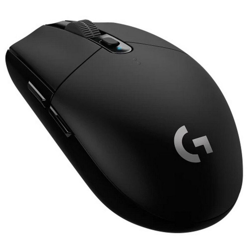 910-005284/910-005286 Logitech G304 Lightspeed мышь оптическая (12000dpi), беспроводная, черный USB (5but)