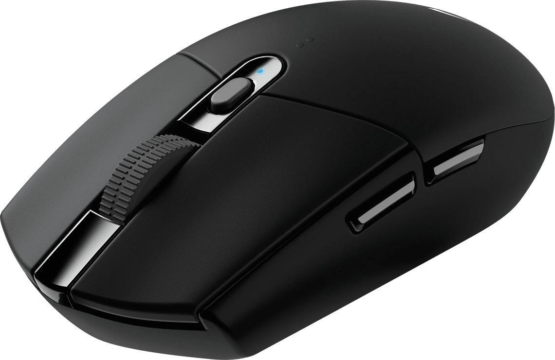 910-005284/910-005286 Logitech G304 Lightspeed мышь оптическая (12000dpi), беспроводная, черный USB (5but)