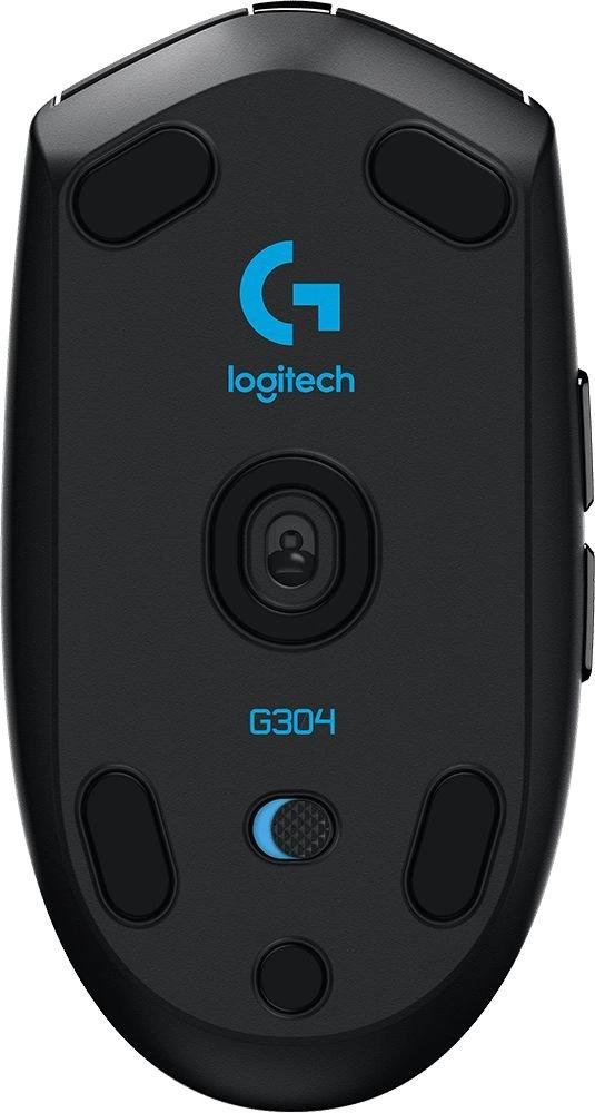 910-005284/910-005286 Logitech G304 Lightspeed мышь оптическая (12000dpi), беспроводная, черный USB (5but)
