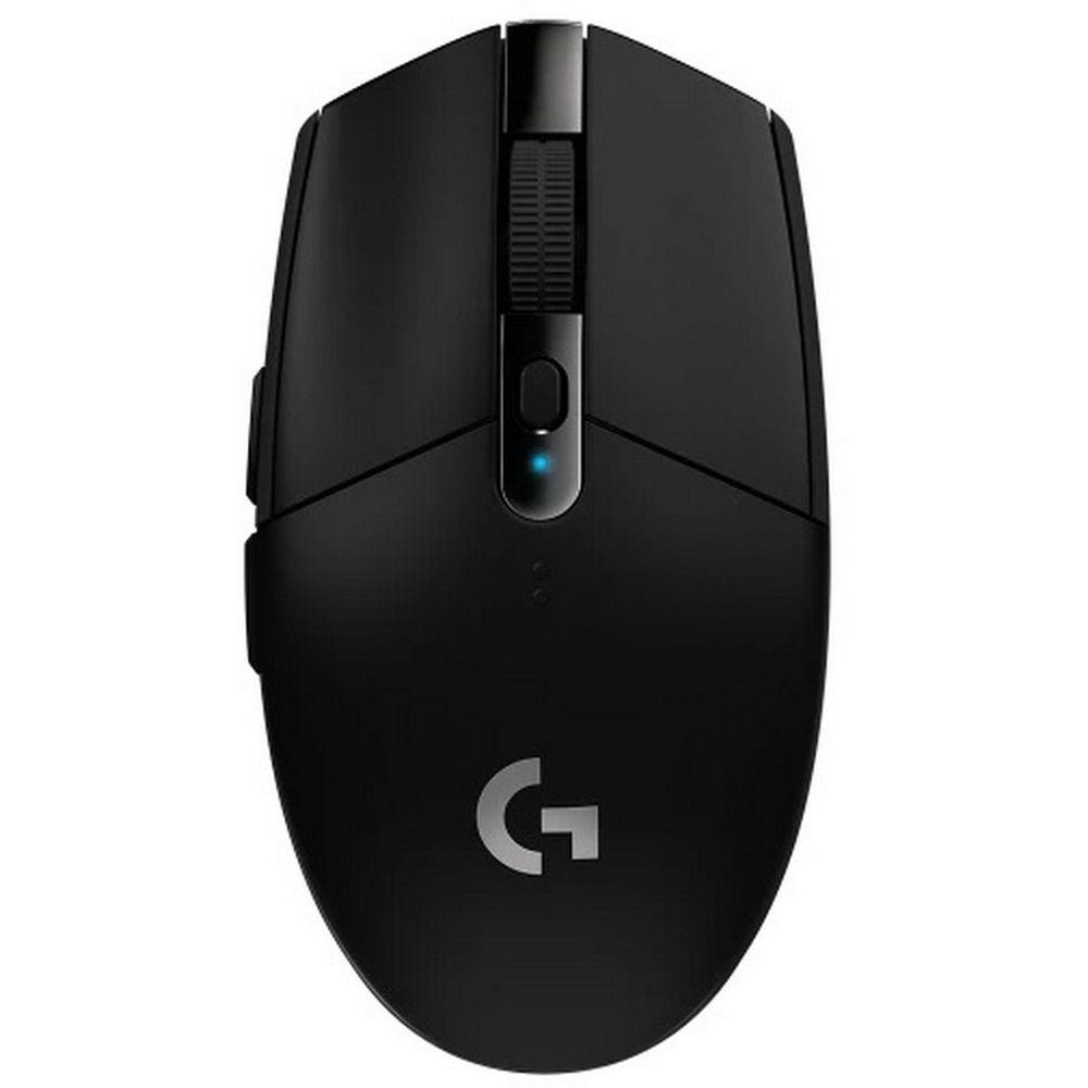 910-005284/910-005286 Logitech G304 Lightspeed мышь оптическая (12000dpi), беспроводная, черный USB (5but)