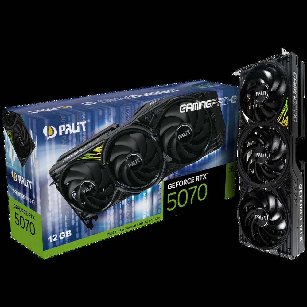 Видеокарта PCIE16 RTX5070 12GB PA-RTX5070 GAMINGPRO-S 12GB PALIT