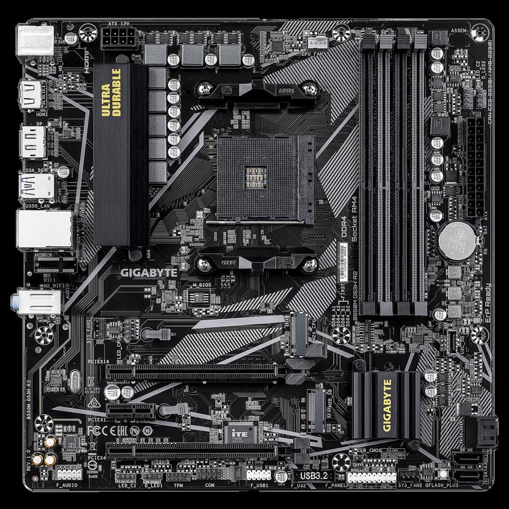 Gigabyte B550M DS3H R2