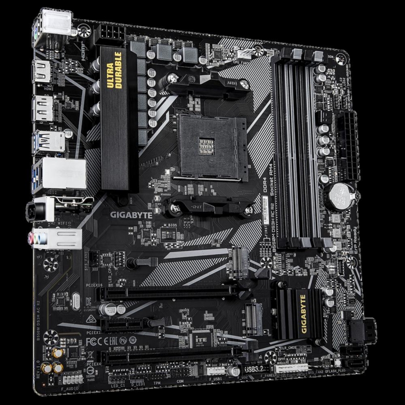 Gigabyte B550M DS3H AC R2