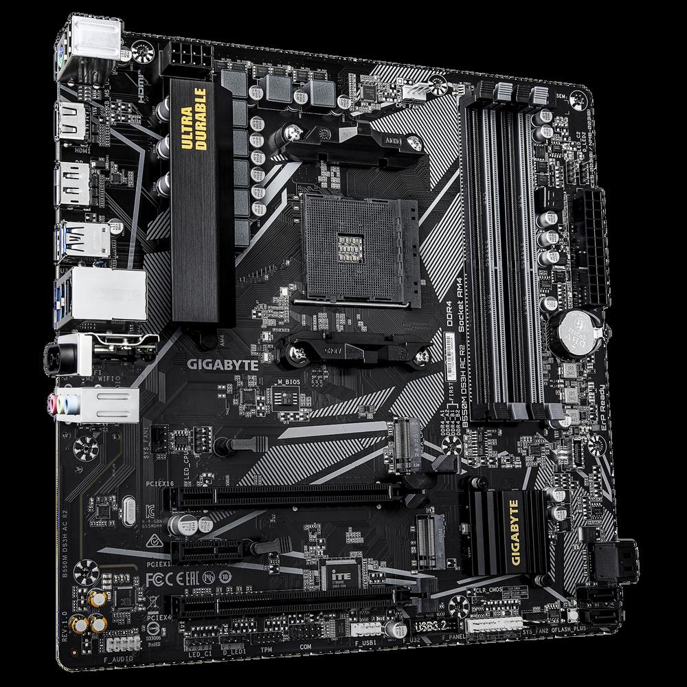 Gigabyte B550M DS3H AC R2