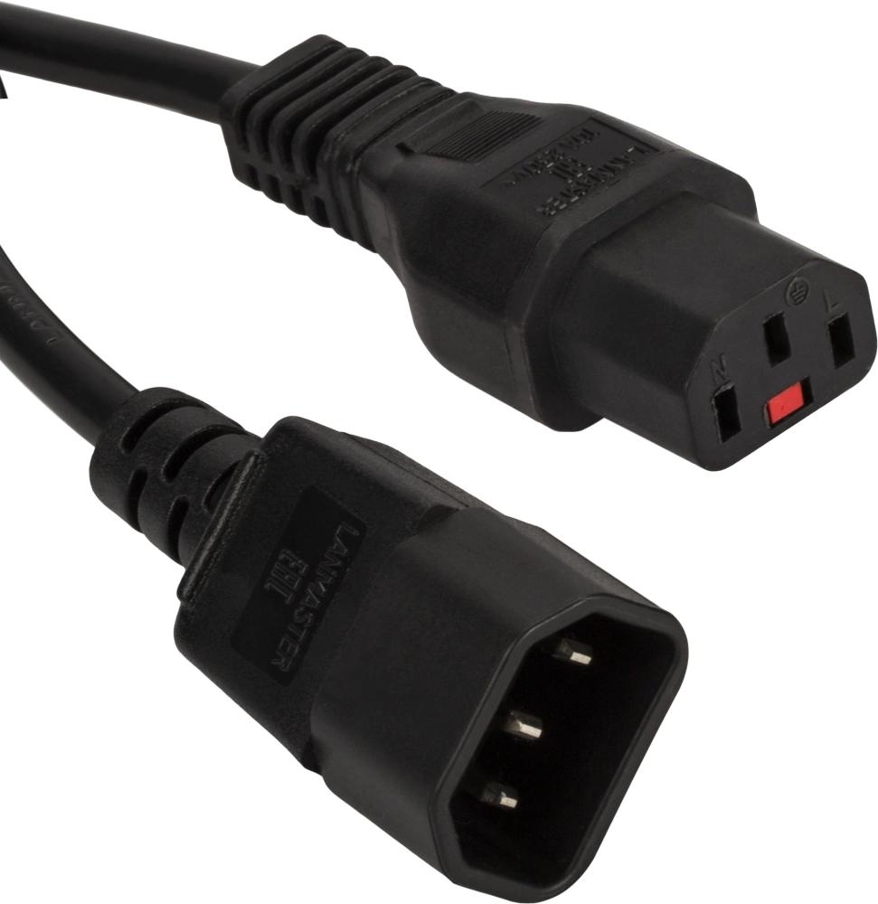 LANMASTER LAN-PP13L/14-1.5-BK