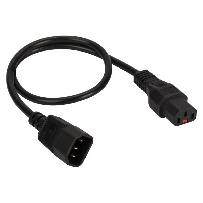 LANMASTER LAN-PP13L/14-1.0-BK