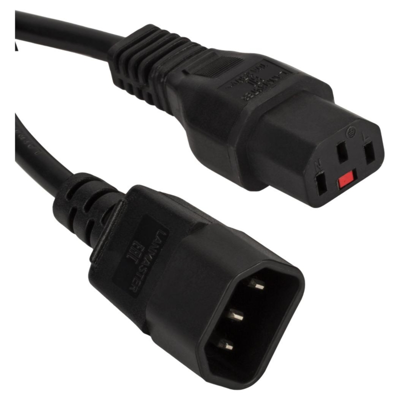 LANMASTER LAN-PP13L/14-1.0-BK