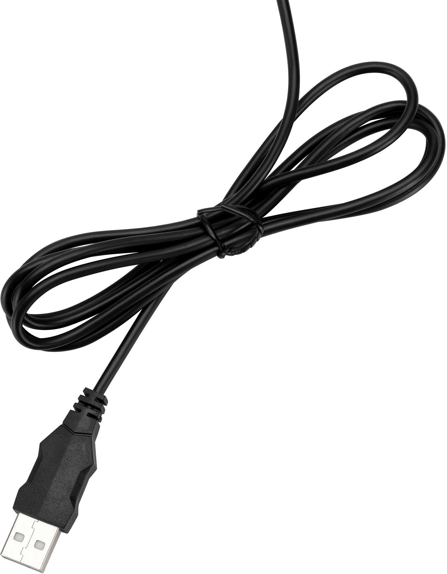 Oklick 170M черный USB проводная, длина кабеля 1.35 м, 104КЛ [855272]