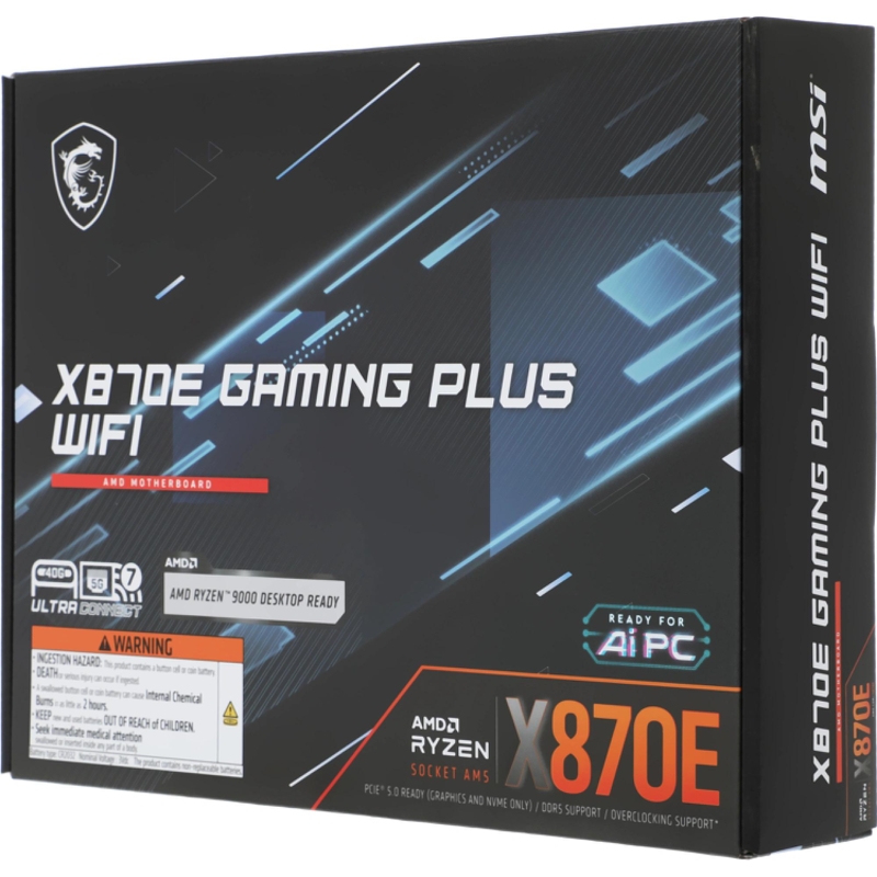 MSI X870E GAMING PLUS WIFI
