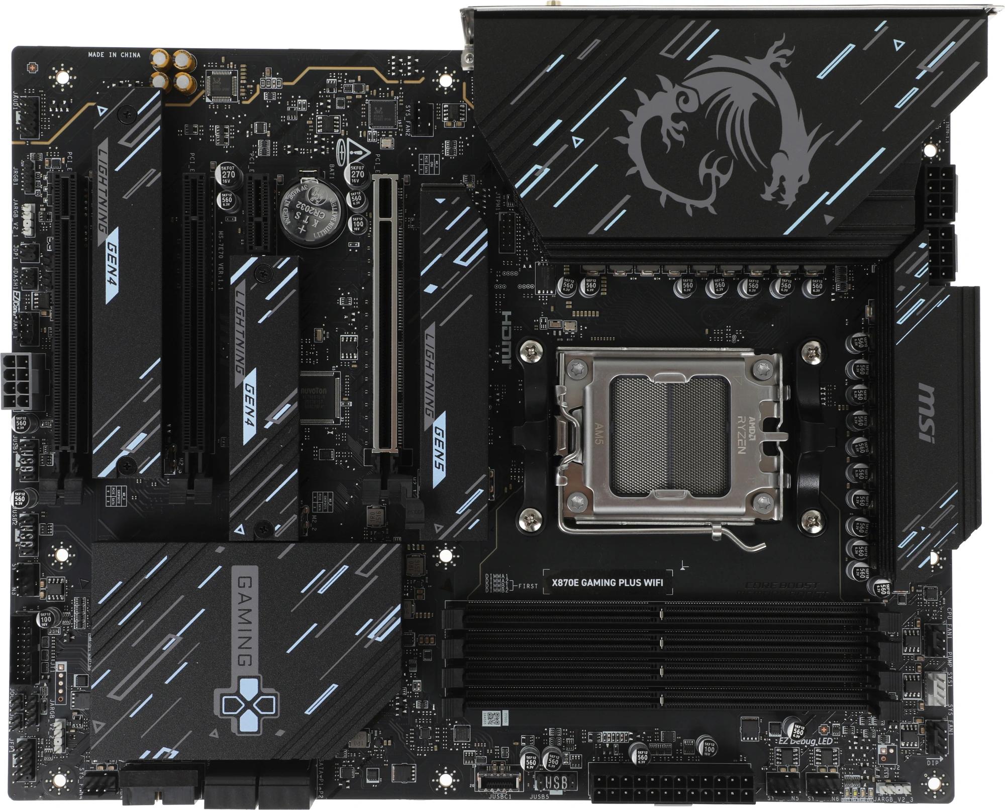 MSI X870E GAMING PLUS WIFI
