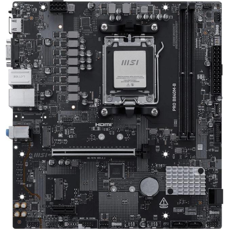 Материнская плата MSI PRO B840M-B