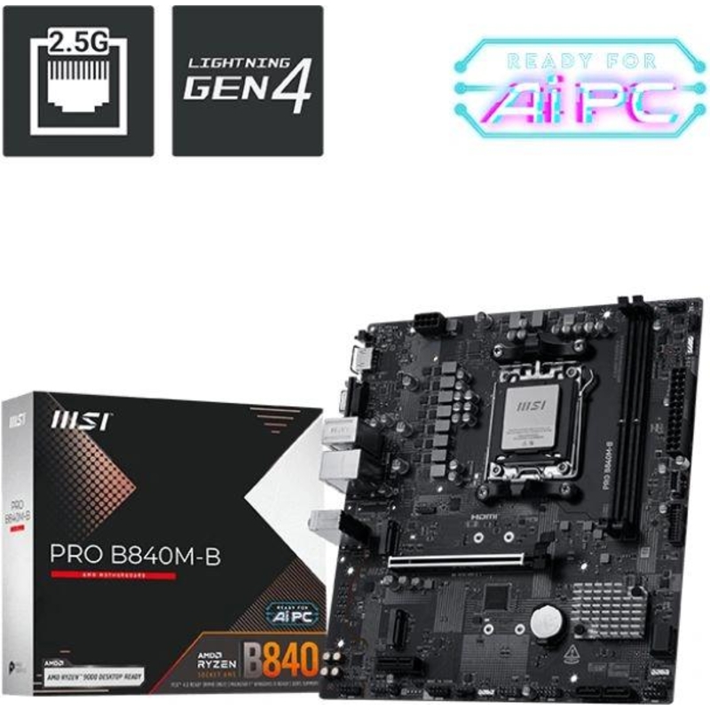 Материнская плата MSI PRO B840M-B