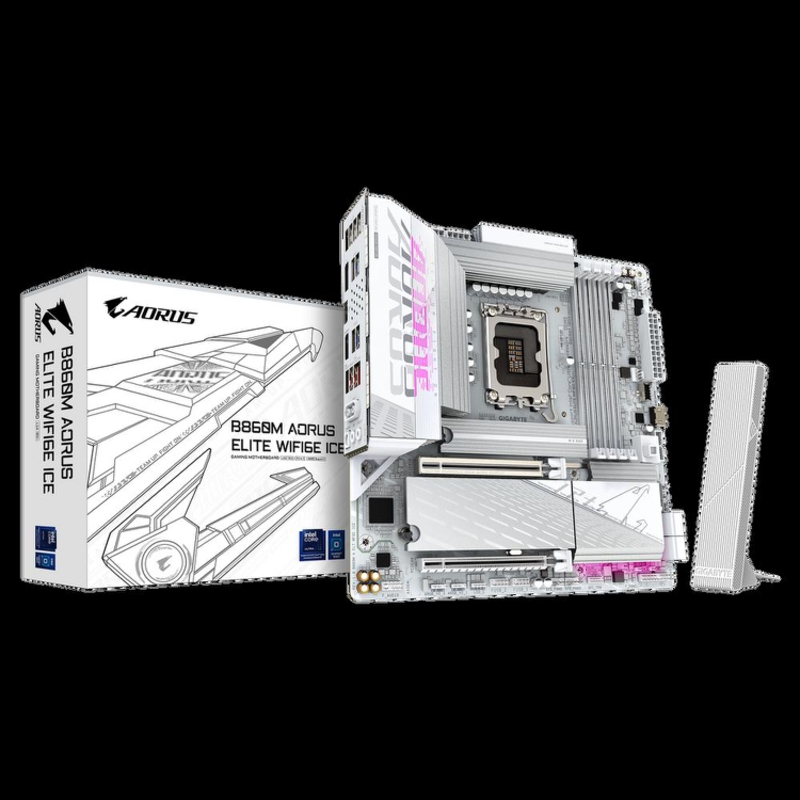 Gigabyte B860M AORUS ELITE WIFI6E ICE